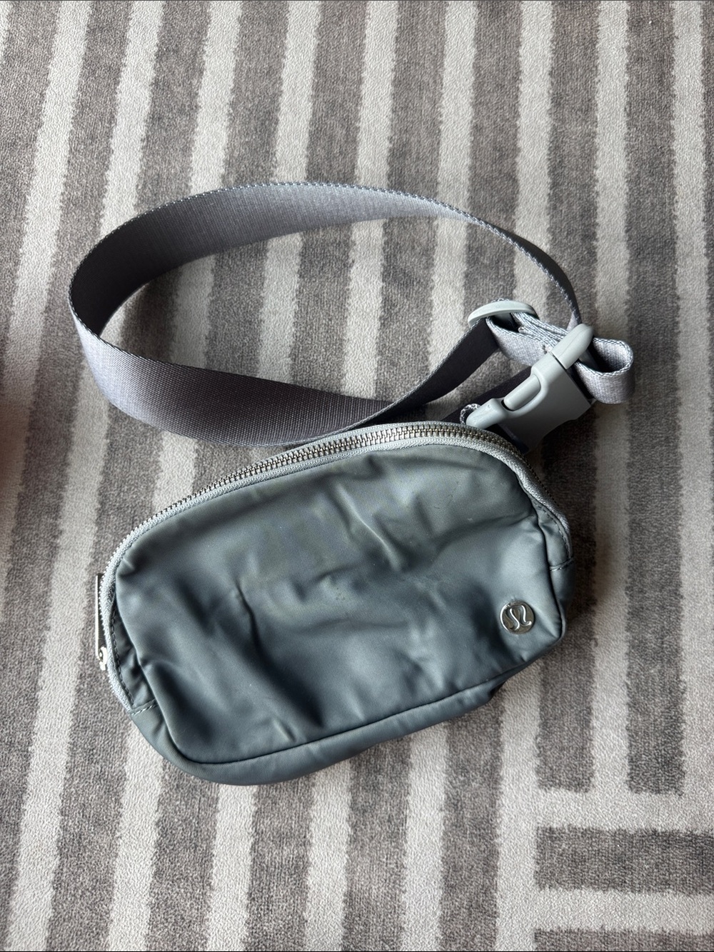 Lululemon Gray Belt Bag